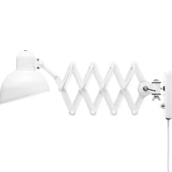 Fritz Hansen - Kaiser Idell 6718-W - Væglampe - Hvid
