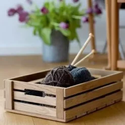 Fritz Hansen - Kasse - Dania - Teaktrækasse - Large - 31x45x13 cm