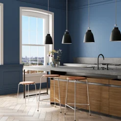 Fritz Hansen - Loftlampe - Caravaggio™ Matt - Sort - P2 Medium