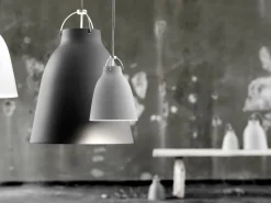 Fritz Hansen - Loftlampe - Caravaggio Matt - Hvid - P2 Medium