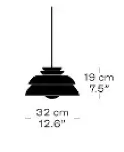 Fritz Hansen - Loftlampe - Concert - Hvid - P1 Small