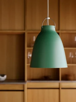 Fritz Hansen - Loftlampe - Caravaggio™ Matt - Patina Grøn - P2 Medium