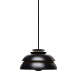 Fritz Hansen - Loftlampe - Concert - Sort - P1 Small