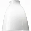 Fritz Hansen - Loftlampe - Caravaggio Opal - P3 Large - Silver ledning 6m