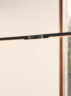 Fritz Hansen - OneLine Black, Dali - Langbordspendel