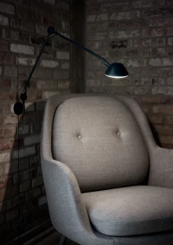 Fritz Hansen - Væglampe - AQ01 - Blå