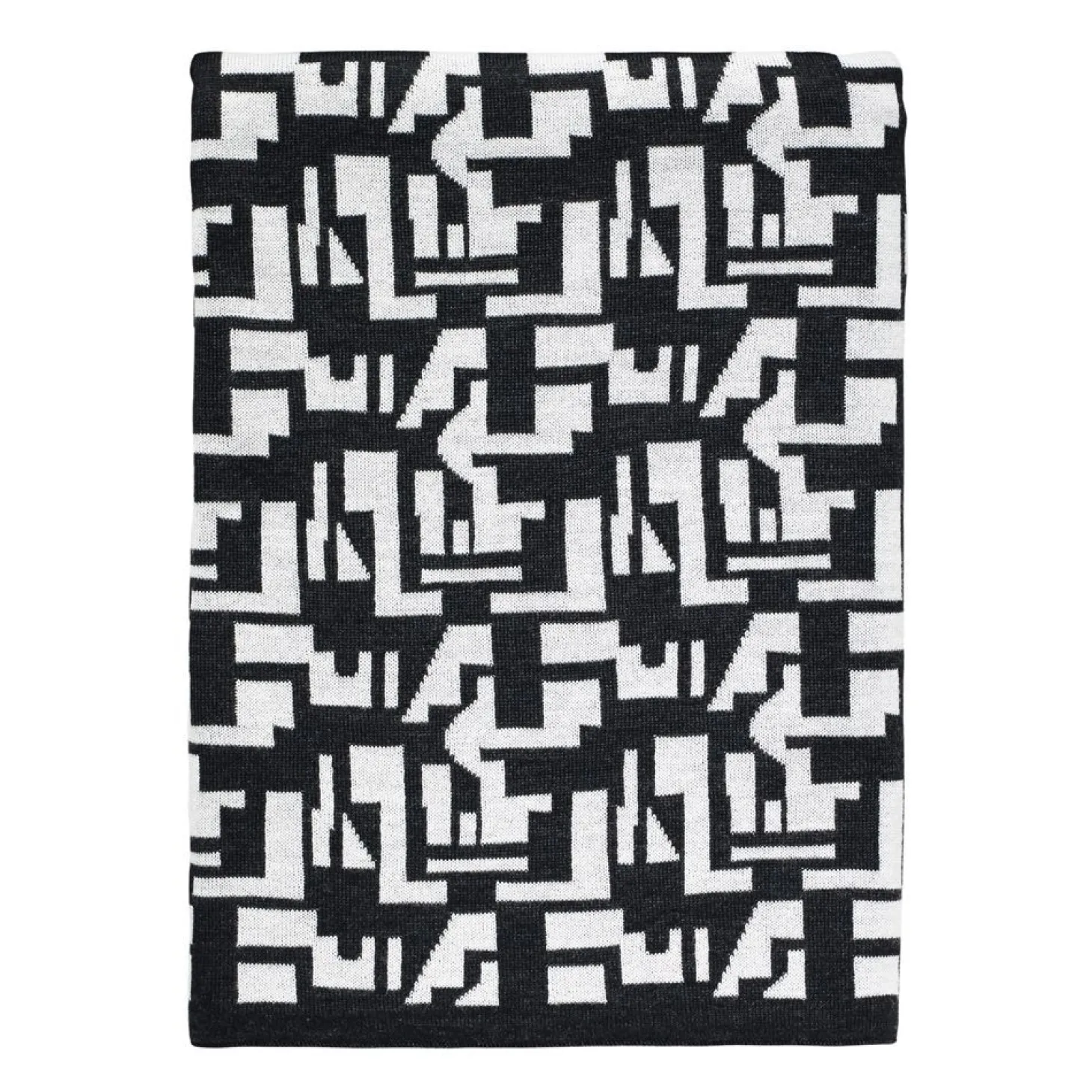 FUSS - Plaid P9 - grå m. sort