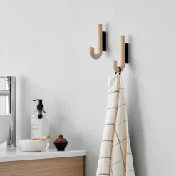 Gejst - Hook mini knage - Oak Black