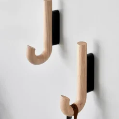 Gejst - Hook mini knage - Oak Black