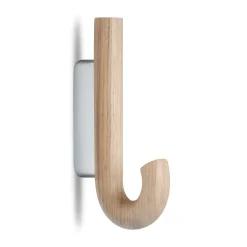 Gejst - Hook mini knage - Oak Chrome