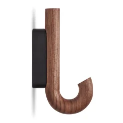 Gejst - Hook mini knage - Walnut Black