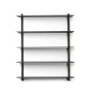 Gejst - Nivo E, shelf large - Sort/sort eg
