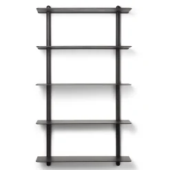 Gejst - NIVO E væghylde - Large - Sort ask/Sort