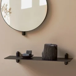 Gejst - NIVO G væghylde - Large - Sort ask/Sort