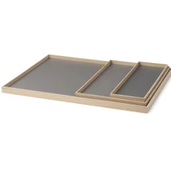Gejst bakke - Frame tray medium i eg/grå
