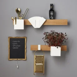 Gejst Flex Rail 40 cm - Egetræ og Sort