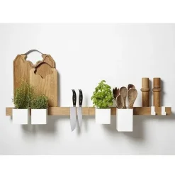 Gejst knager - Flex hooks i hvid (sæt med 2 stk.)