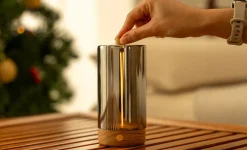 Gingko - Bordlampe - Solis Drift Light - Hvid Ask