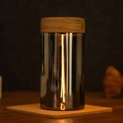 Gingko - Bordlampe - Solis Drift Light - Hvid Ask