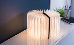 Gingko - LED Smart Booklight - Walnut - Large