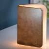 Gingko - LED Smart Booklight - Brown Leather - Mini