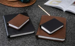 Gingko - LED Smart Booklight - Brown Leather - Mini
