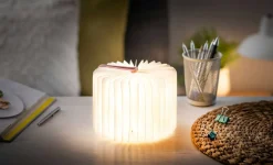 Gingko - LED Smart Fabric Booklight - Blush Pink - Mini