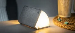 Gingko - LED Smart Fabric Booklight - Urban Grey - Mini