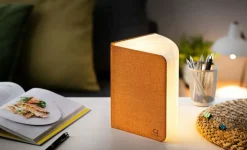 Gingko - LED Smart Fabric Booklight- Harmony Orange