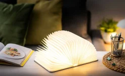 Gingko - LED Smart Fabric Booklight - Urban Grey