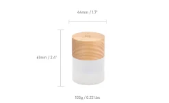 Gingko - Lemelia Light - White Ash - Mini - 6x4 cm