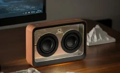 Gingko - Mage See-through Bluetooth Speaker - Walnut