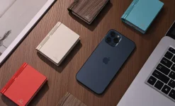 Gingko - Super Mini Smart Book Light - Valnød