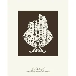 H. C. Andersen - Plakat i ramme - Brudstykke - 40x50 cm