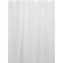 Habo - Badeforhæng - Camelia - Hvid - 180 x 200 cm