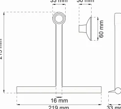 Habo - Badskraber - Orthilia - Hvid