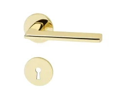 Habo - Denver Dørgreb messing - Traditionel dørgreb