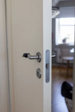 Habo - Dørgrebsstopper - Genbrugsplast - 3 stk. - Sort