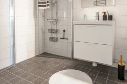 Habo - Toiletbørstesæt - Nature og Sort - H: 37 cm