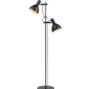 Halo Design - Baltimore Gulvlampe 2L - Sort