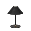 Halo Design - Bordlampe (ude eller inde) - Hygge - Sort