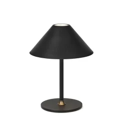 Halo Design - Bordlampe (ude eller inde) - Hygge - Sort