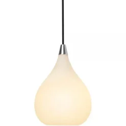 Halo Design - Drops Pendel Ø17 - Opalic/Alu