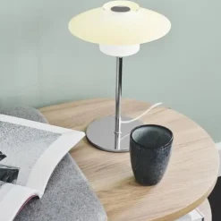 Halo Design - Scandinavia Bordlampe Ø20 - Opalic/Krom