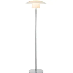 Halo Design - Scandinavia Gulvlampe Ø40 cm - Opalic/Krom