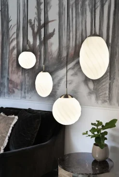 Halo Design - Twist Pendel Opal Ø25 - Sort