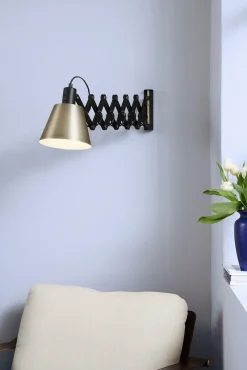 Halo Design - Væglampe - Vintage - Sort