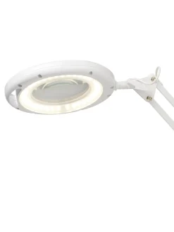 Halo Design Copenhagen - Skrivebordslampe LED - Magni Archi clips - Hvid