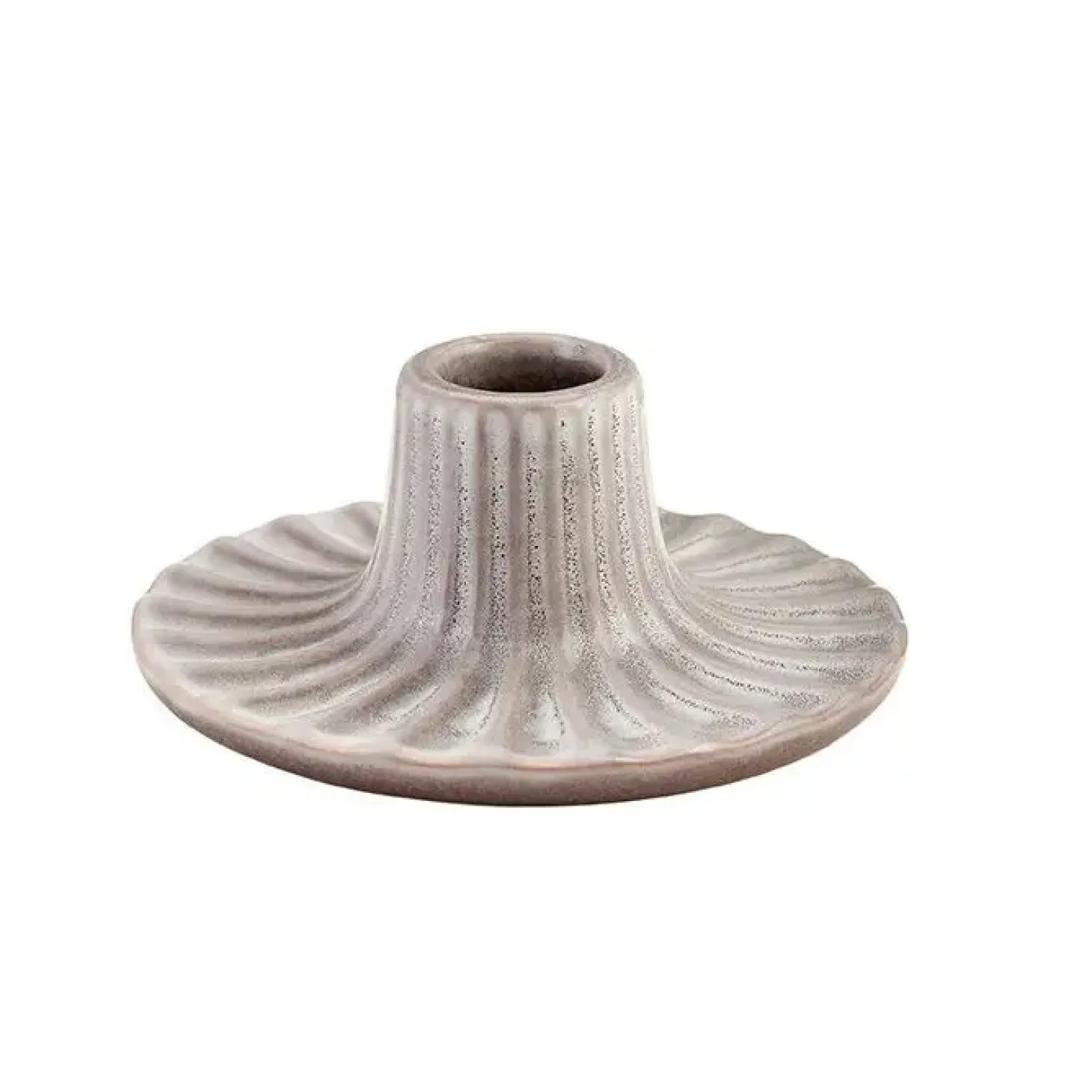 2Have - Lysestage - Süss - 5x12 cm - Grå Keramik