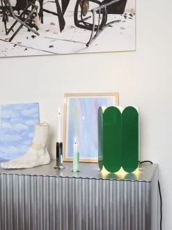 HAY - Arcs Candleholder S, Mirror, Lysestage, spejl